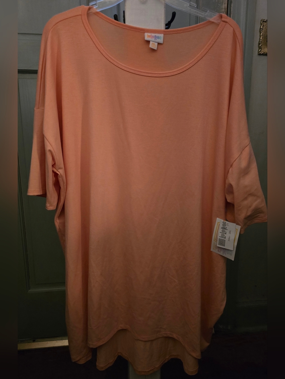 NWT LuLaRoe Irma Peach Tunic